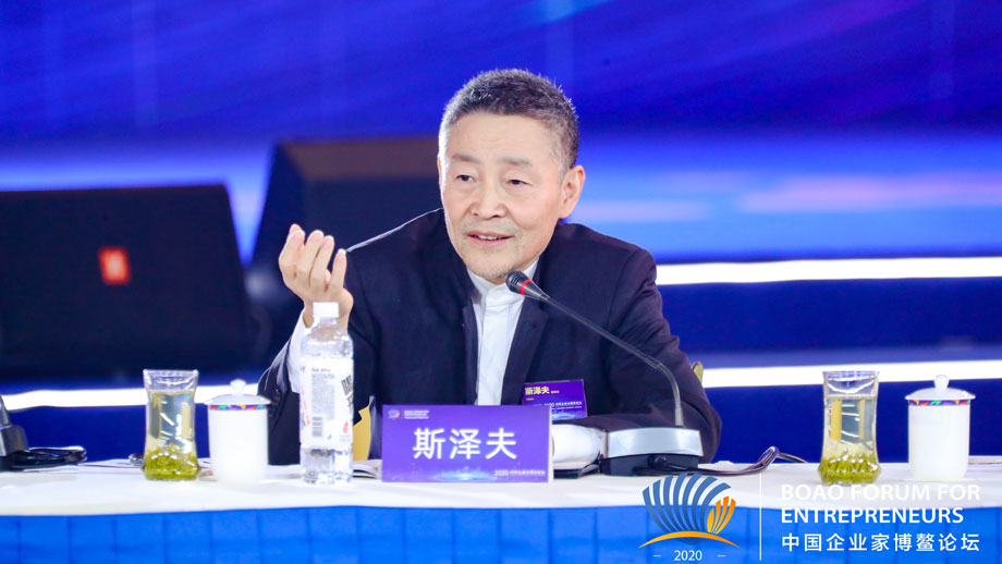 哈爾濱電氣集團(tuán)有限公司董事長斯?jié)煞颍褐袊髽I(yè)家要做全球經(jīng)濟的開拓者