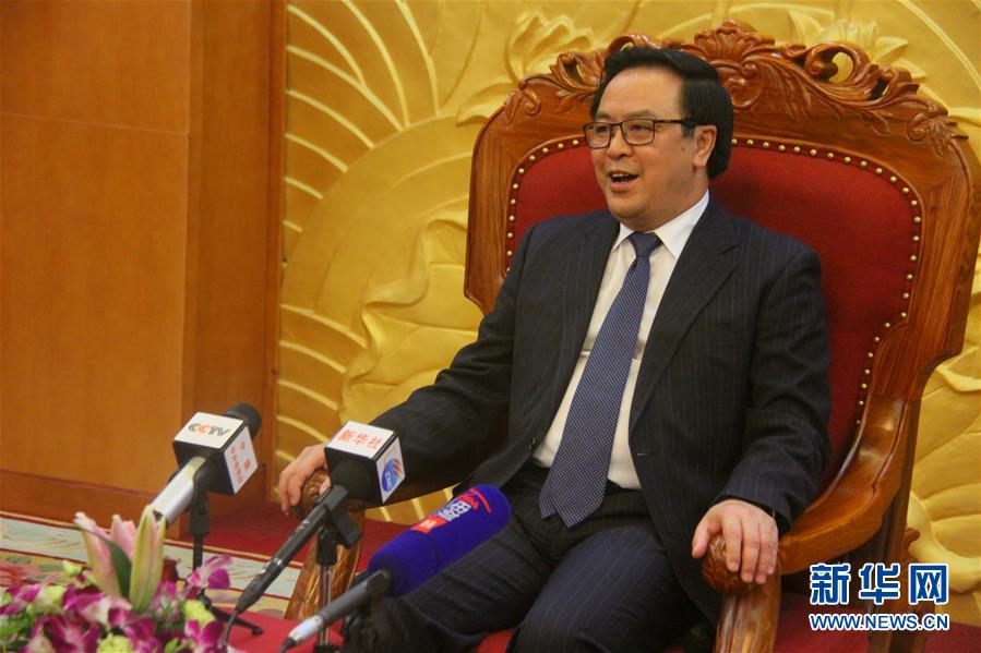 （XHDW·圖文互動）專訪：愿中國人民在中共領導下取得更多成就——訪越共中央委員、中央對外部部長黃平君