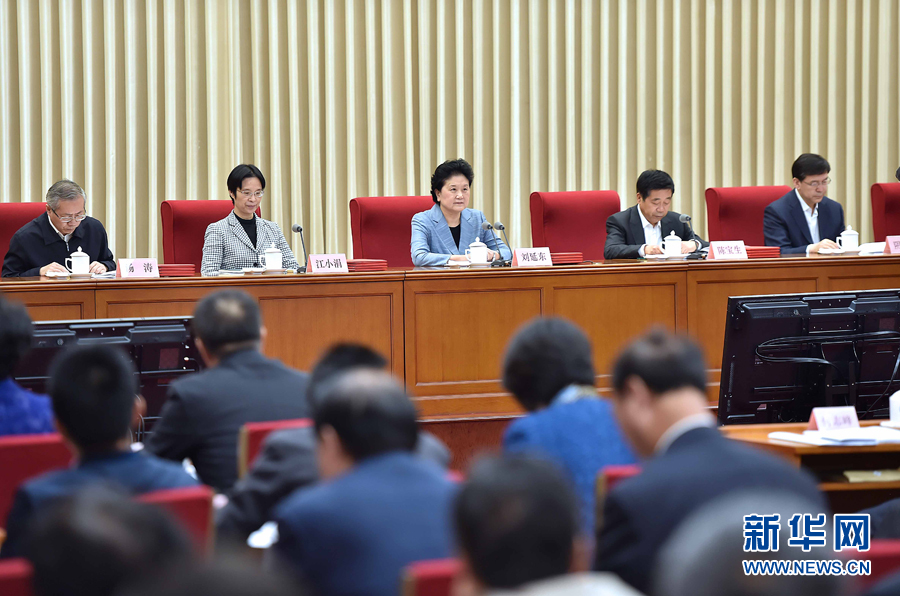 10月20日，中共中央政治局委員、國(guó)務(wù)院副總理、國(guó)務(wù)院督導(dǎo)委員會(huì)主任劉延?xùn)|在北京出席深化教育督導(dǎo)改革暨第十屆國(guó)家督學(xué)聘任工作會(huì)議并講話。新華社記者 李濤 攝