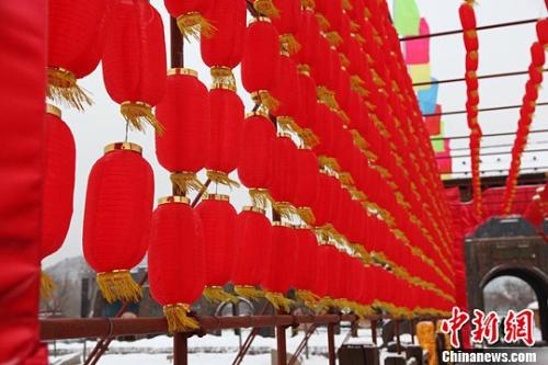 資料圖：年味兒濃郁。蒼雁 攝