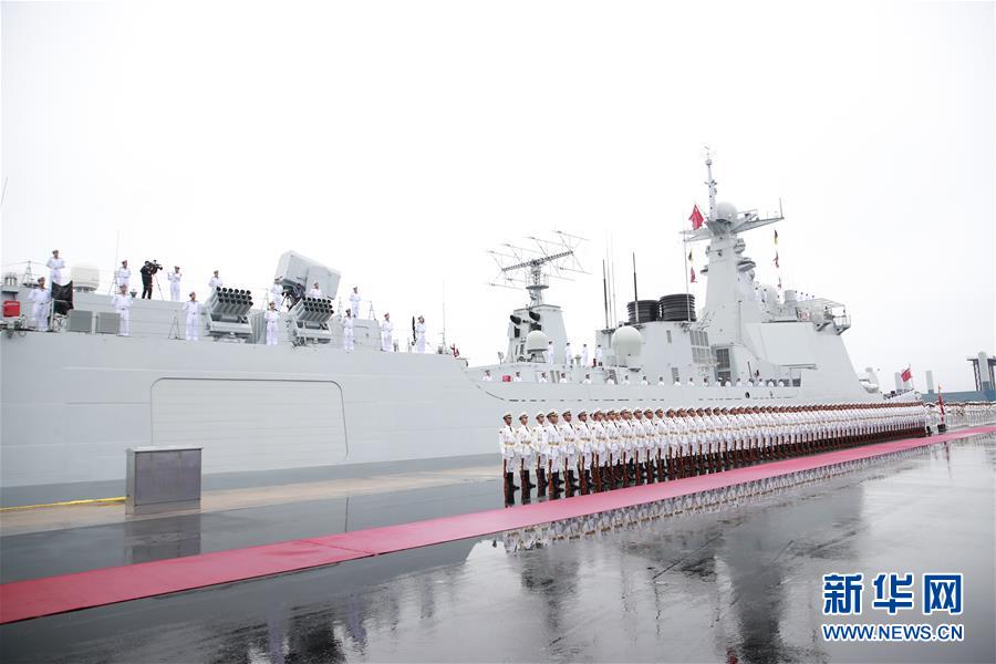 （人民海軍70年·XHDW）（2）慶祝人民海軍成立70周年海上閱兵活動(dòng)即將舉行