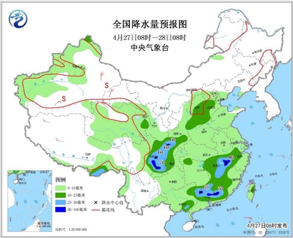 周末雨不休！南北方同迎大范圍降水