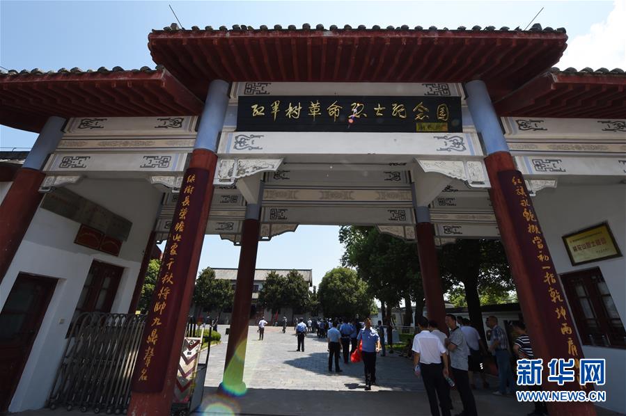 （壯麗70年·奮斗新時代——記者再走長征路·圖文互動）（4）“紅軍樹”下憶初心、守初心