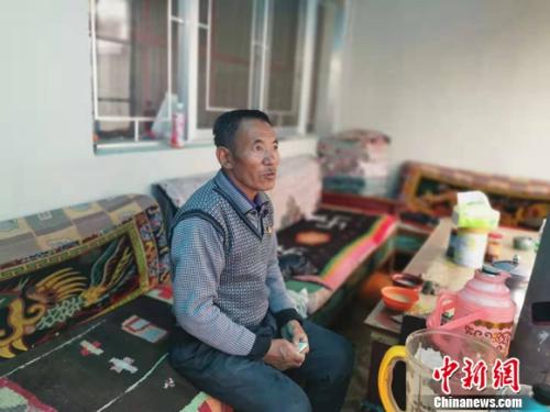 圖為黨確桑布。 謝藝觀 攝