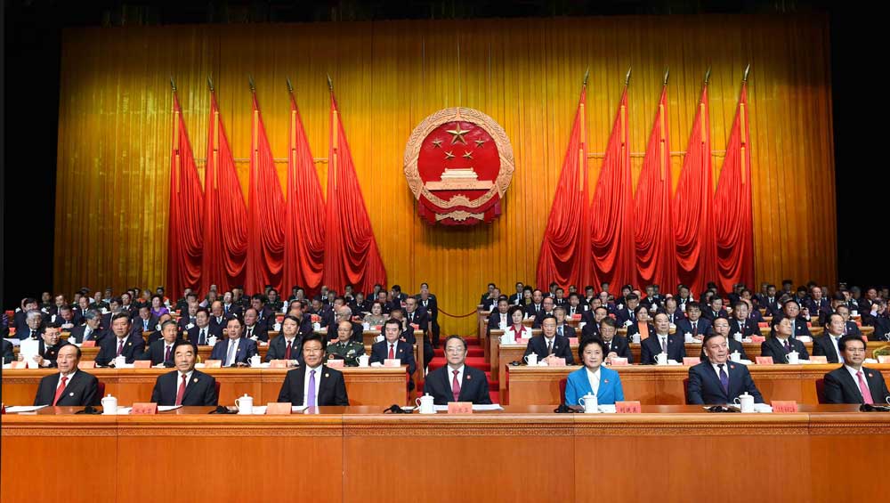 新疆各族各界隆重慶祝自治區(qū)成立60周年 俞正聲出席大會(huì)并講話(huà)
