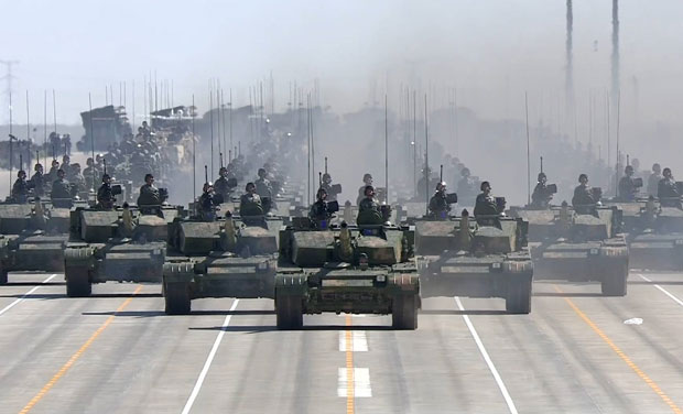 沙場點兵！建軍90周年閱兵MV來了
