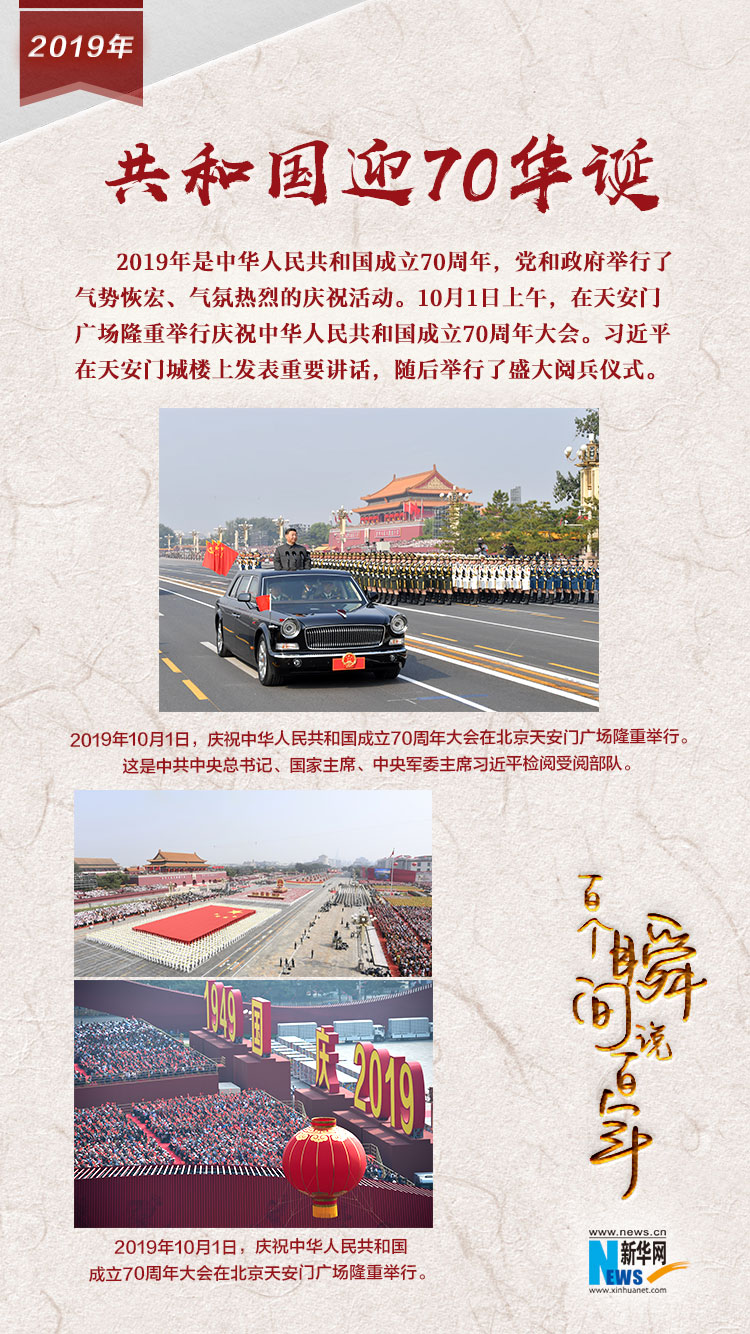 2019，共和國迎70華誕