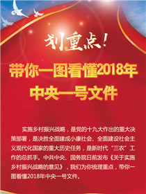 劃重點(diǎn)！帶你一圖看懂2018年中央一號(hào)文件