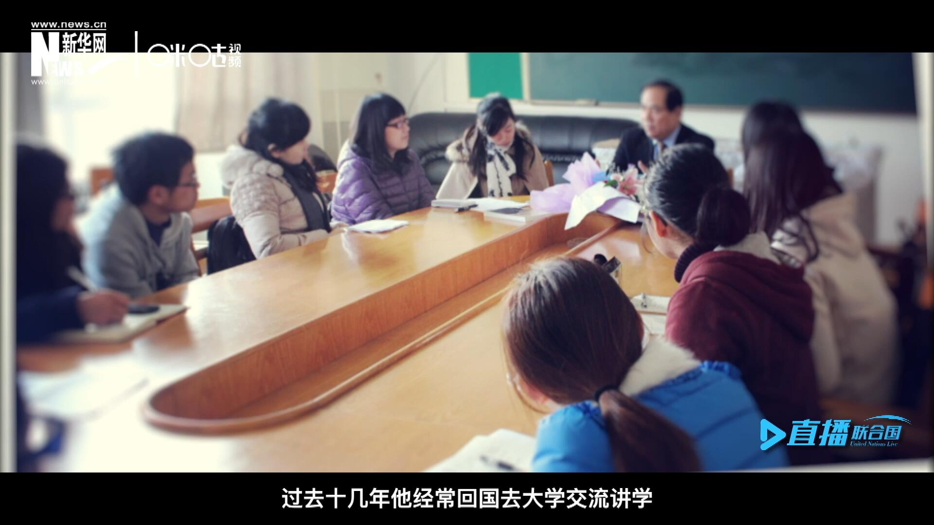 過(guò)去十幾年陳峰經(jīng)?；貒?guó)去大學(xué)交流講學(xué)，給年輕人分享他學(xué)習(xí)、工作和生活的故事。