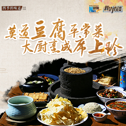 莫道豆腐平常菜，大廚烹成席上珍