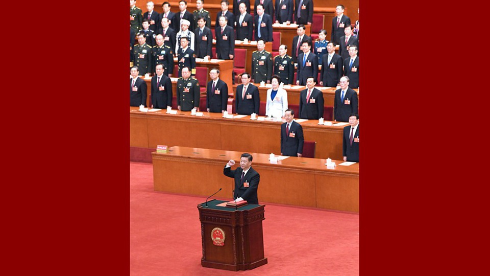 習近平當選國家主席、中央軍委主席