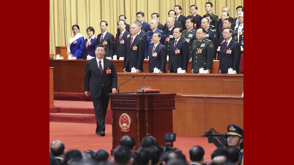 習近平當選國家主席、中央軍委主席