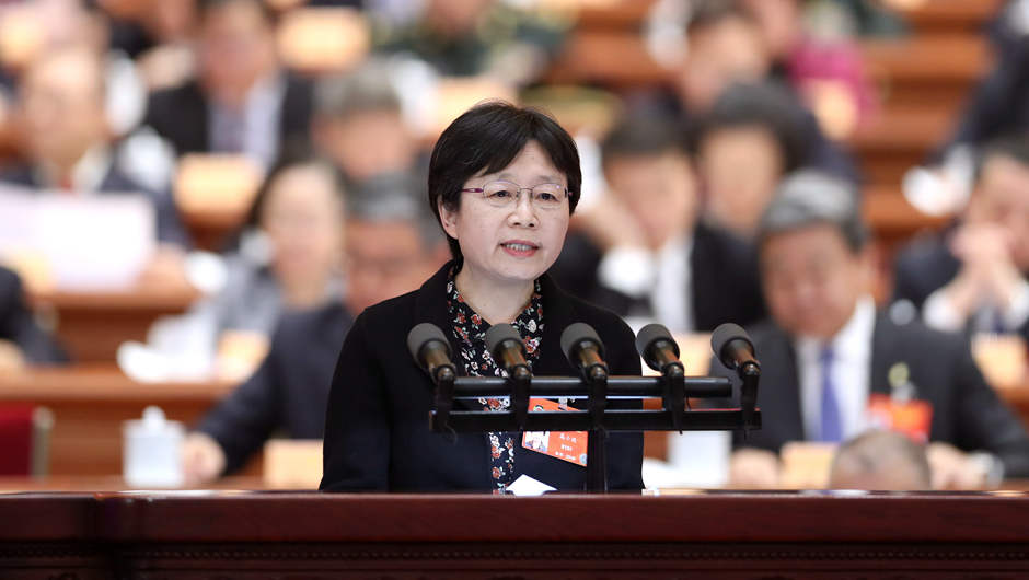 民革中央副主席、上海市委會(huì)主委，上海市人大常委會(huì)副主任 高小玫