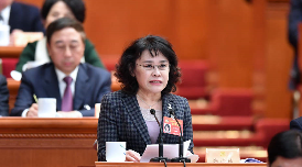 中國(guó)殘疾人聯(lián)合會(huì)主席團(tuán)主席，北京2022年冬奧會(huì)和冬殘奧會(huì)組織委員會(huì)執(zhí)行主席、黨組副書(shū)記 張海迪
