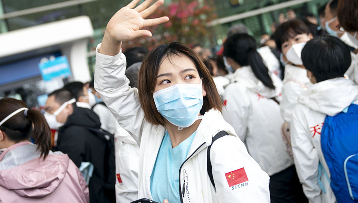 揮別武漢，她又回到“紅區(qū)”
