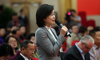 中央電視臺(tái)、中國網(wǎng)絡(luò)電視臺(tái)記者提問