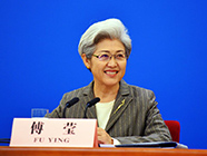 十二屆全國(guó)人大三次會(huì)議副秘書(shū)長(zhǎng)、發(fā)言人傅瑩
