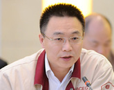北京市建工集團總承包部工會主席、黨委副書記李長曉發(fā)言