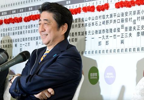 安倍贏選舉易，贏未來難