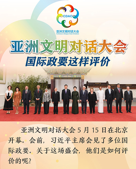 亞洲文明對(duì)話大會(huì)，國際政要這樣評(píng)價(jià)